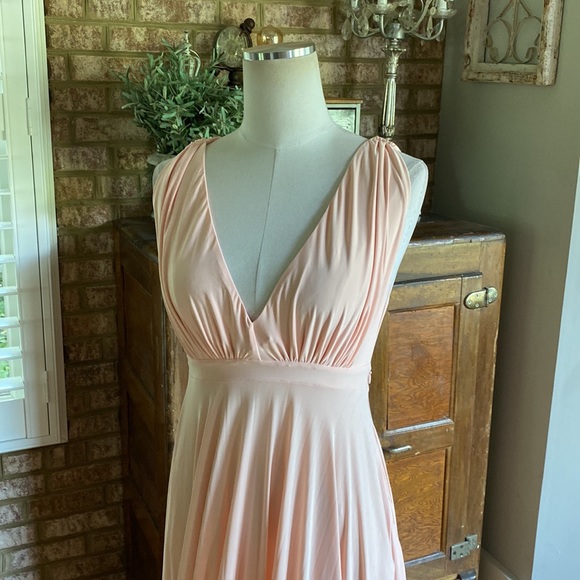 CITY GODDESS PROM EVENING DRESS DR198A LONG FLOWY DRESS NEW SMALL - Picture 5 of 16